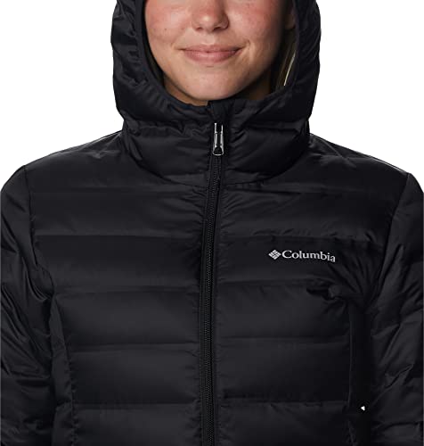 Columbia Chaqueta Larga de Plumón con Capucha para Mujer, Lake 22 II