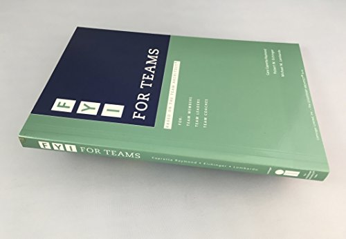 FYI, for teams: Based on the team architect (Th... 0965571289 Book Cover