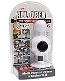 All Open 8 in 1 Multi-purpose Opener & Kitchen Tool (White)