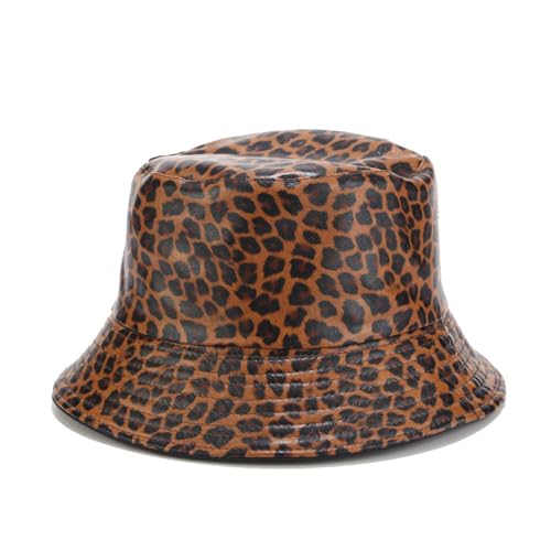 Image of Unisex Black Bucket Hat Waterproof Rain Hat Reversible Shiny Rave Bucket Hat for Concert Festival