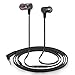 Headphones, AWEI in-Ear Earbuds with Microphone, HiFi Stereo Explosive Bass Headsets, Noise Cancelling Earphones for phones, Tablet, PC, and Other Devices with 3.5 mm Audio Outpu
