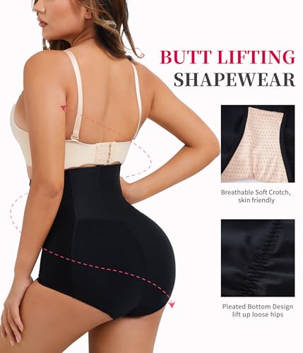 Gotoly Women Butt Lifter Shapewear Panties Waist Trainer Body Shaper Hi-Waist Tummy Control Slim Smooth Panty4