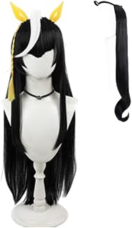 【即納 】カルストンライトオ コスプレウィッグ+頭飾り+尻尾+ネット付き