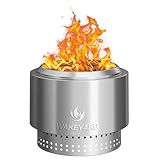 Wakeyard Fogón sin Humo de 19, Camping y jardín.