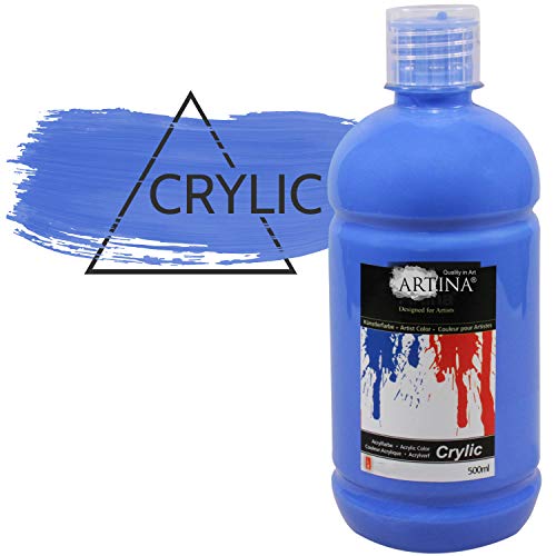 Artina Colore Acrilico per Pittura 500ml Crylic