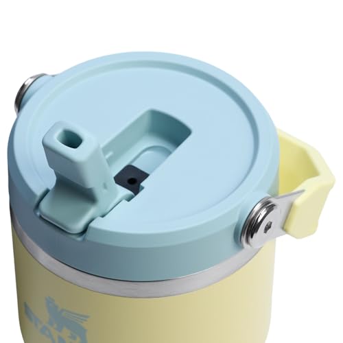 Image of Stanley IceFlow 2.0 Flip Straw Tumbler with Handle 20 oz | Twist On Lid and Flip Up Straw | Leak Resistant Water Bottle | Insulated Stainless Steel | BPA-Free | Pomelo