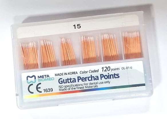 Meta Biomed Gutta Percha Point #15 color coded-image-12