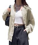 [神戸レタス] シアーシャツ レディース シャツ 透け感 カジュアル レイヤード 夏 ブラウス 無地 シンプル [C3967] フリー ボリューミーバンドカラー エクリュ