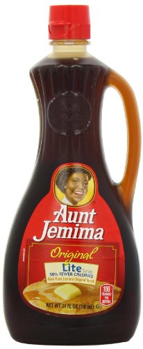 Quaker Aunt Jemima Lite Syrup, 24 Fluid Ounce