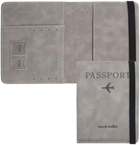 Father’s Day Gifts Passport Holder, Passport Cover Travel Wallet ...