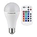 Produktbild SEBSON® LED Lampen E27 RGB Farbwechsel, bunt 15 Farben, dimmbar, 4 Modi, Fernbedienung, warmweiß 2700K