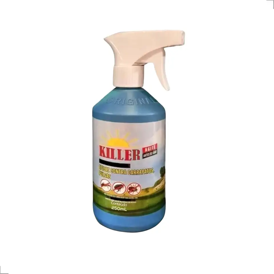 Spray Killer Full Contra Pulgas, Carrapatos e Sarna, 250 ml