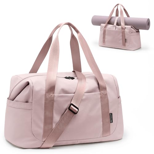 Sac weekend femme et homme rose idéal pour cabine avion et hôpital