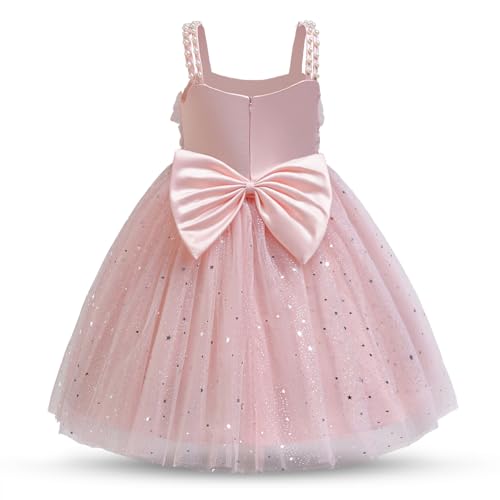 HNXDYY Flower Girl Tutu Birthday Party Pageant Lace Princess Wedding Formal Pegeant Dance Gown3