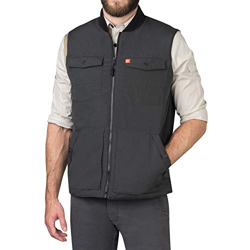 The American Outdoorsman Polyfill Tactical Vest for Men (XL, Olive)