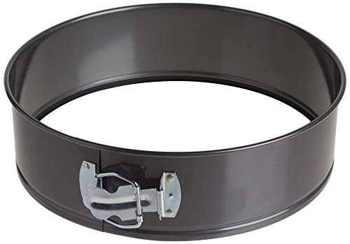 Molde con Base de Cristal Norpro Molde Negro Desmontable Repostería 3