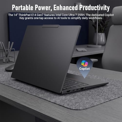 Lenovo ThinkPad E14 Gen 7 14" Intel Core Ultra 7 255H AI Business Laptop - image 4