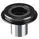 Bresser Mikroskop Foto-Adapter (23mm) zum Anschluss einer Spiegelreflexkamera mit T2 Ring an ein Mikroskop mit einer 23mm Okularaufnahme