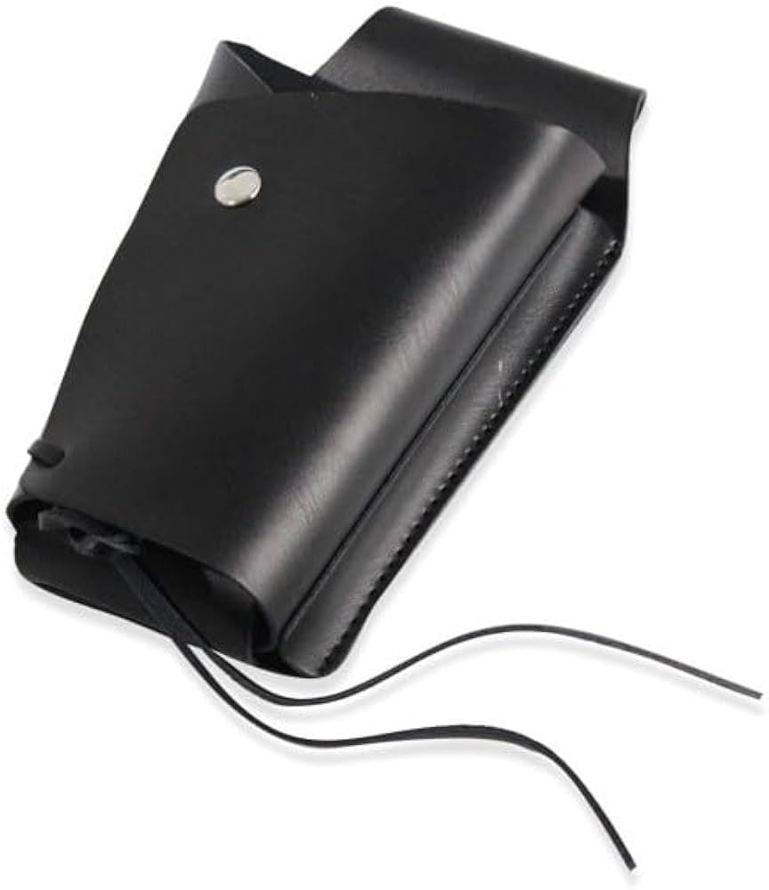 ☆特別価格☆ブラック7丁差し本革シザーケースSCY-243/CKB