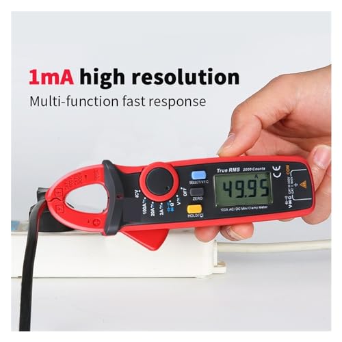 Mini pince numérique de courant AC DC et voltmètre compact pour vos mesures de tension - 4