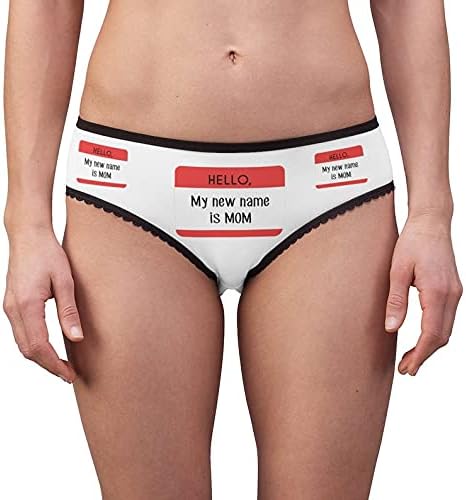 Name Is Mom Panties, Name Is Mom Underwear, Briefs, Cotton Briefs, Funny Underwear, Panties For Women