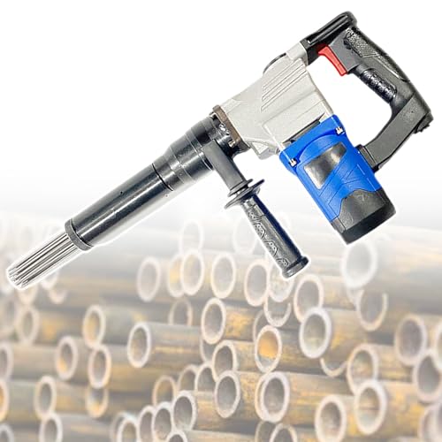 Electric Needle Gun Scaler,with Transmission Block Portable Rust Removal Tool,for Screw,Rust,Weld Slag Cleaning