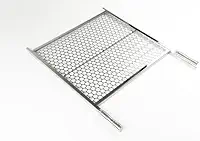 Grelha Moeda Inox Com Reforço No Meio 47x50 Churrasco Top
