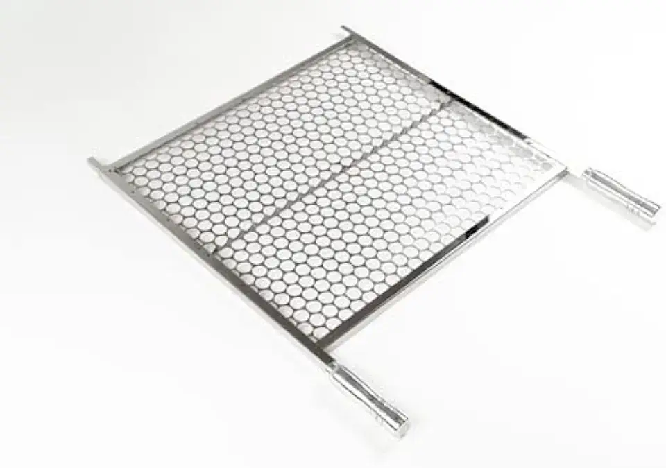 Grelha Moeda Inox Com Reforço No Meio 47x50 Churrasco Top