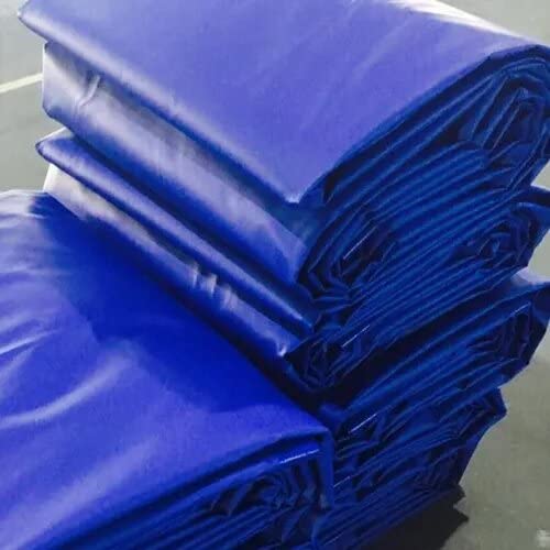Image of Tarpaulin Sheet Waterproof Tirpal Heavy Duty 110 GSM (30 x 30 Feet) Multipurpose Plastic Cover Tharpai for Truck, Home Roof, Rain (Blue)