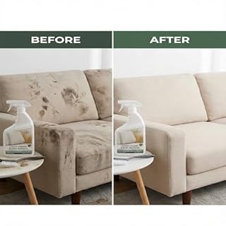 NOYATECH Couch Cleaner and Stain Remover Spray – Professional Strength, Multi-Surface Fabric and Upholstery Cleaner – Pet-Safe, Non-Toxic, Quick-Drying for Couches, Sofas & Car Interiors.