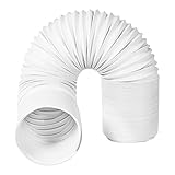 YoleShy Portable Air Conditioner Exhaust Hose 5 Inches Portable AC Hose with Anti-Clockwise Thread 80 Inch Length Compatible with Delonghi and More