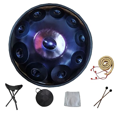 Handpan Drum Steel Tongue 10 Notas 22 Pulgadas miniatura 1