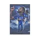 MAXIAN Virat Kohli Cricket Player Poster (35) Print Photo Art Painting Canvas Poster Home Decorative Bedroom Modern Decor Posters Gifts 08x12inch(20x30cm)