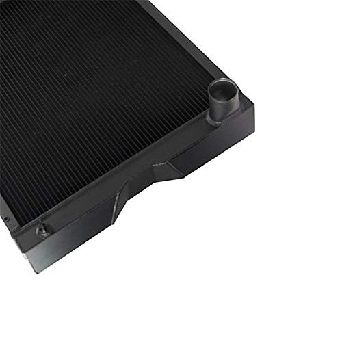 OzCoolingParts 71611C1 International Tractor Radiator, 5 Row Core All Aluminum Radiator for New International Tractor 766 886 966 986 1066 1086 1466 1486 +, 71611C1, 121725C1
