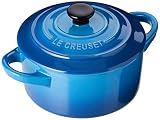 Le Creuset Mini Cocotte aus Steinzeug, 4er Set, je 250 ml, je ⌀ 10 cm, Marseille, 79212102000100