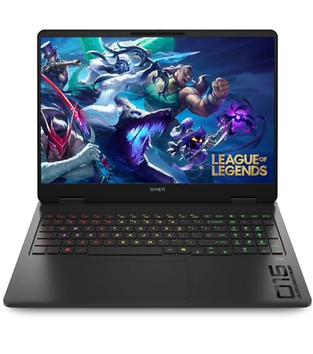 HP OMEN 16' | AMD Ryzen 9 | 32GB | NVIDIA GeForce RTX 5070 | Windows 11 Home | AMD FreeSync™...