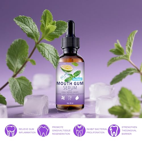3 Flaschen Zahnfleischrückgang,Teeth Repair Gel,Effektive Tropfen zur Reparatur von zurück tretenden Zahnfleischen,Fleckenentfernung,Zahnfleischschutz und Mundpflege