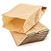 PACKRA - Sacchetti Carta Kraft, Buste Regalo di Carta, Sacchetti Alimentari carta Piccoli, Sacchetti Pane per Trasportare Articoli e Acquisti da Asporto, Cibo, Libri (50 pezzi, 9cm x 15cm x 5cm)