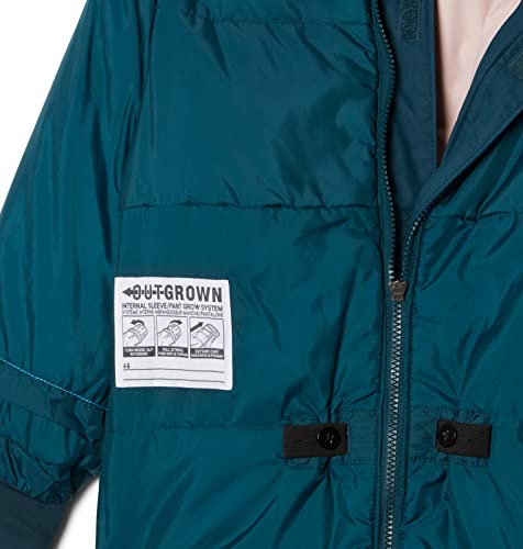 Columbia Terno infantil unissex Buga II, onda noturna/rosa empoeirado/azul claro, grande