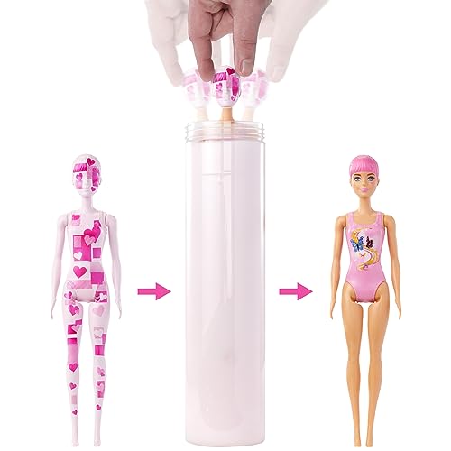 Barbie Color Reveal Boneca Looks Denim