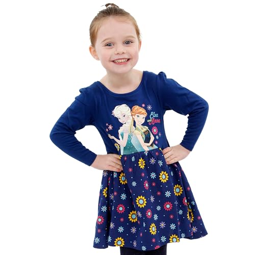 Disney Frozen Kleid Madchen | Prinzessinnen Kleid Mädchen | Kostüm Prinzessin | Mehrfarbig 116