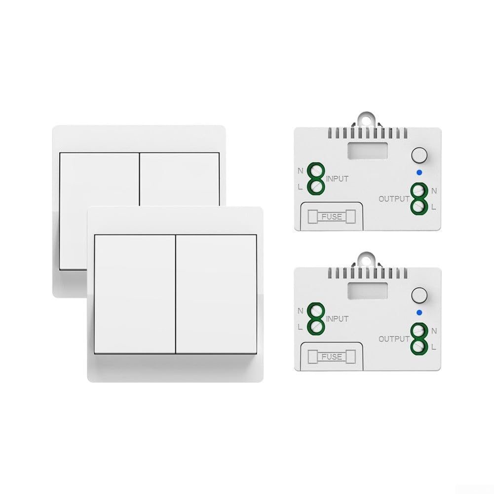 per interruttore Wireless Autoalimentato 86 Fili per interruttore(2V2)