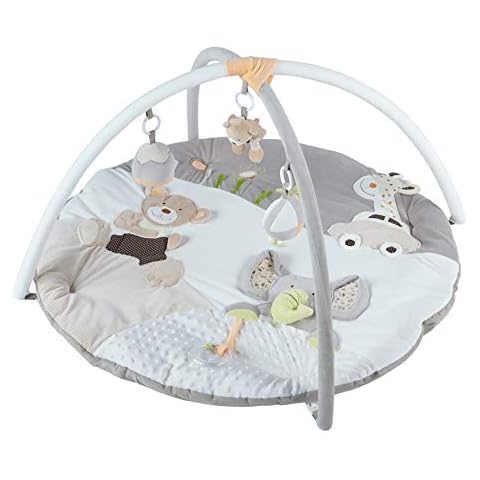 MiniDream Baby Musical Jumbo Playmat Activity Gym - Beige Cover