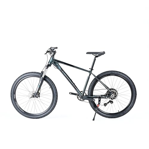 Image of United Detroit 4.2 27.5T Mountain Bike - 10-Speed Shimano Deore, SR Suntour XCM HLO Suspension, Shimano MT200 Hydraulic Disc Brakes - Chroma Grey