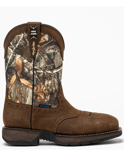 Cody James Men's 11" Xero Gravity Lite Camo Western Work Boot Composite Toe - Mlbp-3-D2