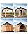 DEXSO 12 x 12 ft Wood Gazebo, Upgrade Wooden Frame, Double Galvanized Steel Roof, for Backyard, Patio, Garden and Lawn