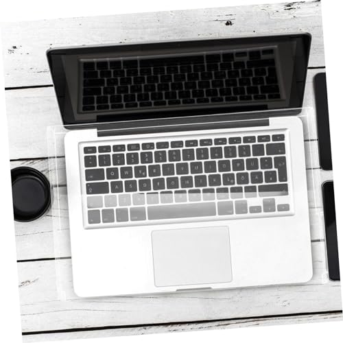 Protection de clavier pour ordinateur portable acrylique transparent accessoire anti-poussière - 3