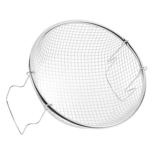 POPETPOP Cesta Freidora Inoxidable Multifuncional para Cocina Hogar para Freír Escurrir Verduras y Pasta Herramienta Versátil y Resistente