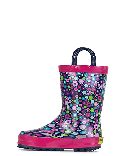 Western Chief Girl's Blossom Blast Waterproof Rain Boot3