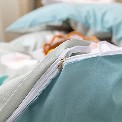 Housse de couette haut de gamme et draps de maison doux pour lit Queen et King size